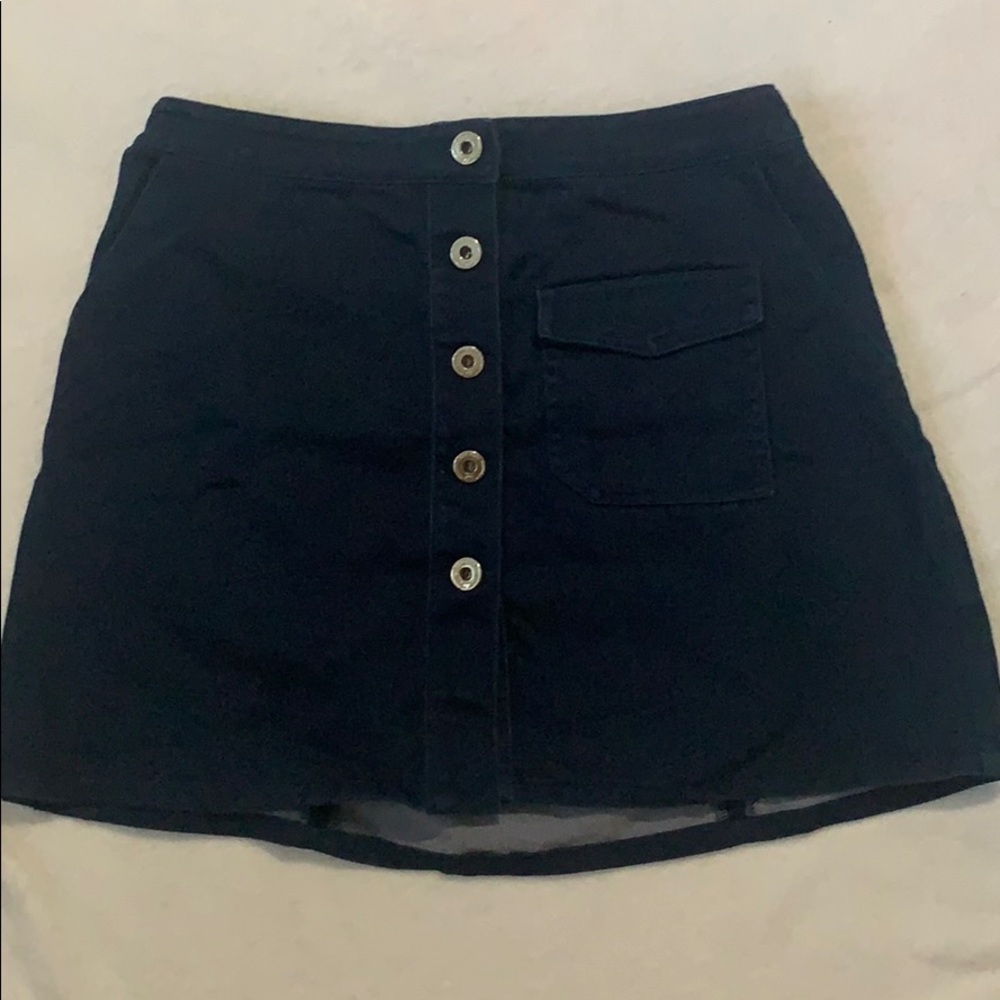 Buttoned Skirt